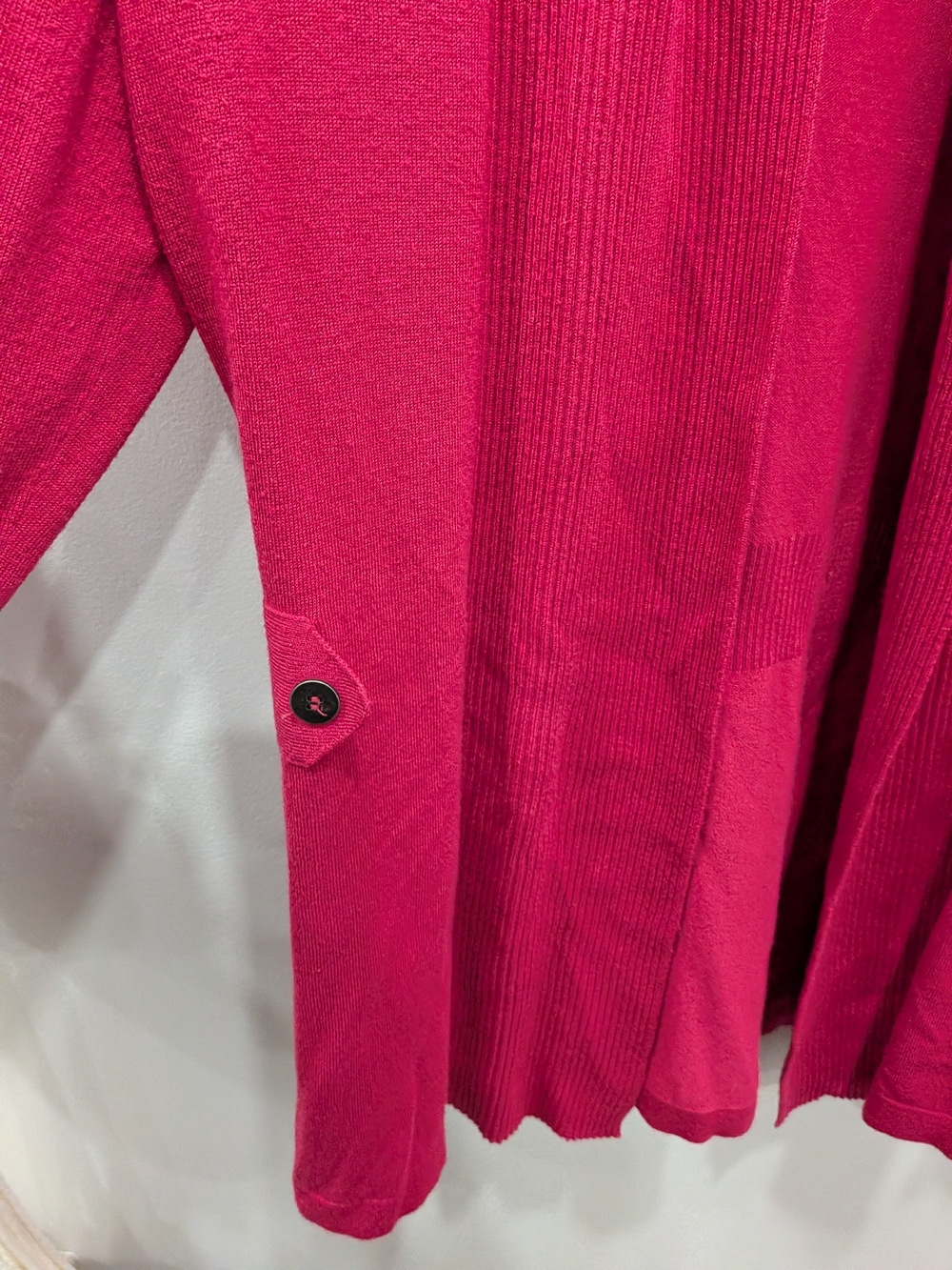 Ricki's Pink Open-Front Cardigan Jacket In Excellent Condition - Picture 2 of 8